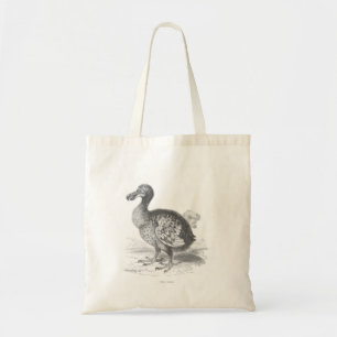 Dodo bird illustration tote bag