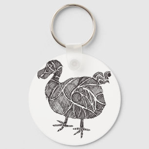 Dodo Bird Key Ring