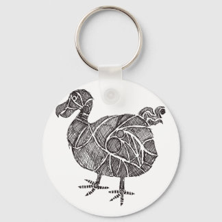 Dodo Bird Key Ring