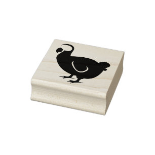 Dodo Bird Rubber Stamp