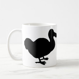 Dodo Bird Silhouette Coffee Mug