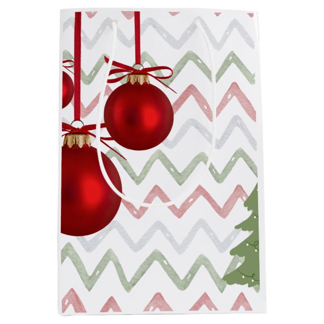Dodo Craft Studio: Cosy Christmas Wishes.  Medium Gift Bag (Front)