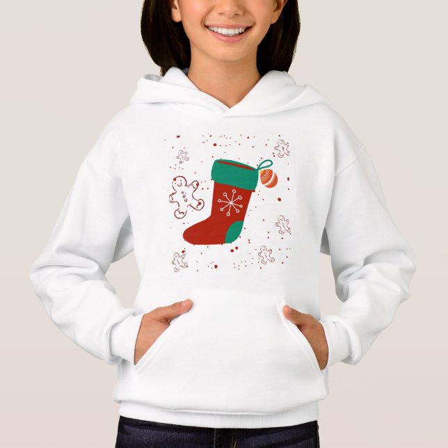 Dodo Craft Studio Cute Christmas Stocking Holiday. (Front)