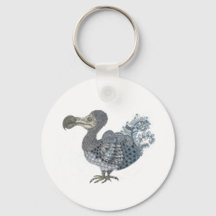 Dodo extinct bird  key ring