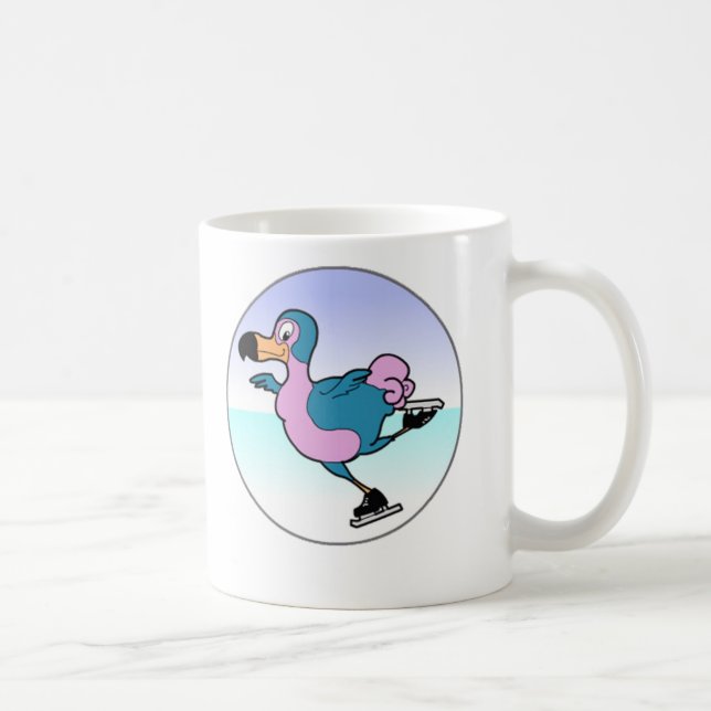 Dodo Ice Skater 2 Coffee Mug (Right)