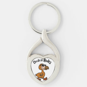 Dodo rules   choose background colour key ring