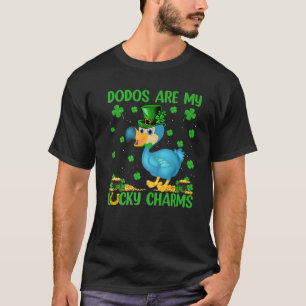 Dodos Are My Lucky Charms Dodo Bird St. Patrick's T-Shirt