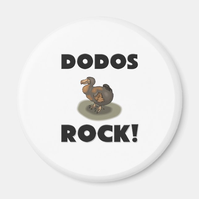 Dodos Rock Magnet (Front)