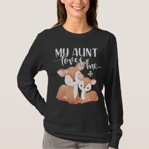 Doe and Fawn My Aunt Loves Me T-Shirt