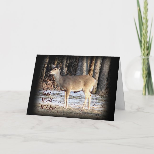 Doe Deer 5060- customise any occasion Card (Front)