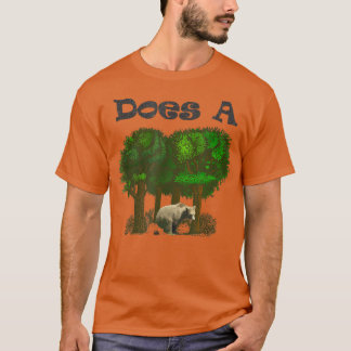Does a Bear Poop in the Woods--Funny  T-Shirt