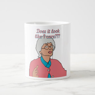 Does it look like I care? Large Coffee Mug