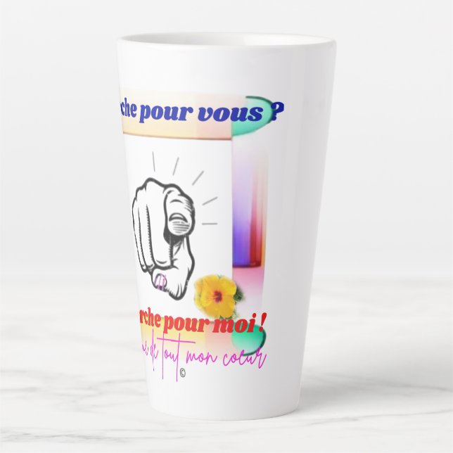 Does it work for you? latte mug (Front)