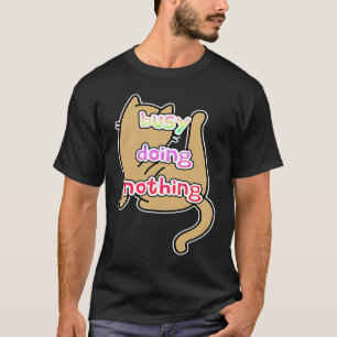 Does not occupy rainbow colours and cats T-Shirt