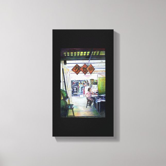 Does This Dragon Come With Training Wheels? Canvas Print (Front)