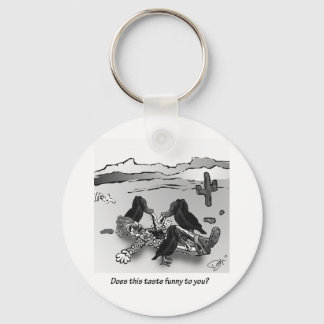 Does this taste funny to you? key ring