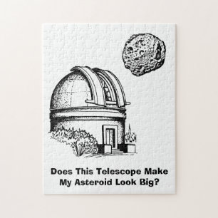 Does This Telescope Make My Asteroid Look Big? Jigsaw Puzzle