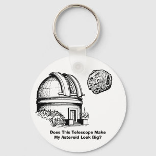 Does This Telescope Make My Asteroid Look Big? Key Ring