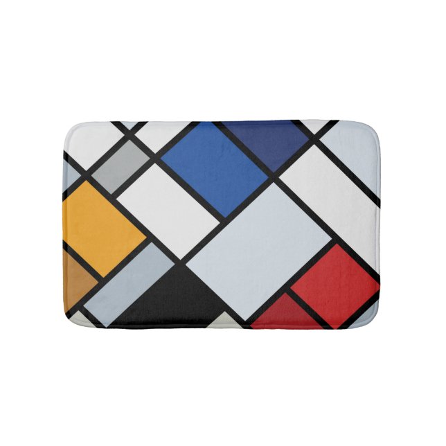 Doesburg - Contra-Composition of Dissonances Bath Mat (Front)