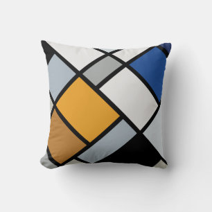 Doesburg - Contra-Composition of Dissonances Cushion