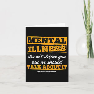 Doesnt Define You End The Stigma Mental Health Awa Card