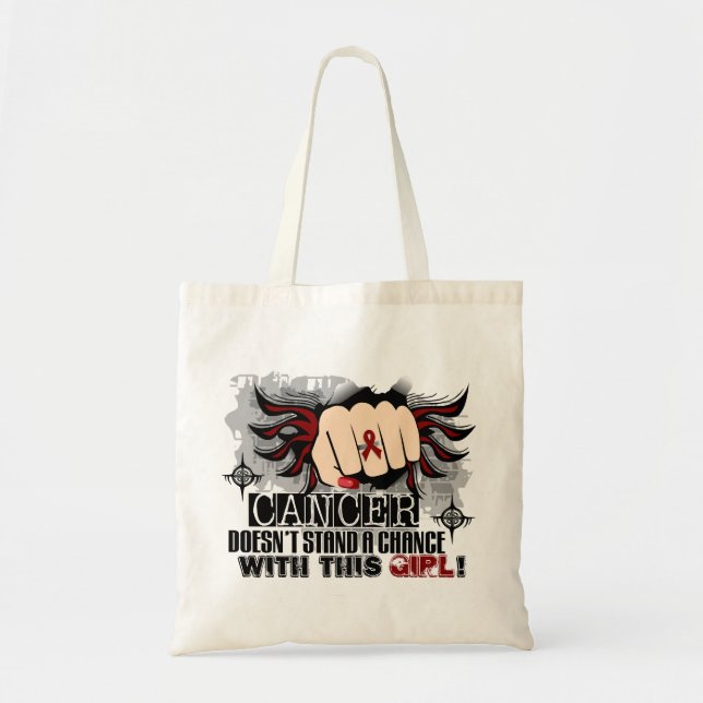 Doesn't Stand A Chance Multiple Myeloma Tote Bag (Front)