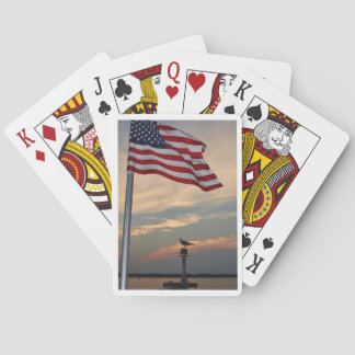 DOF - Seagull and Flag Poker Cards
