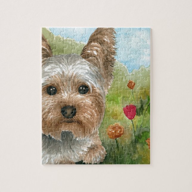 Dog 117 Yorkshire Jigsaw Puzzle (Vertical)