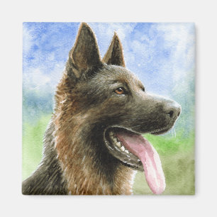 dog 146 German Shepherd Magnet
