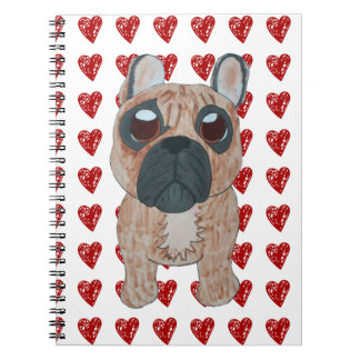 Dog 1 spiral notebook