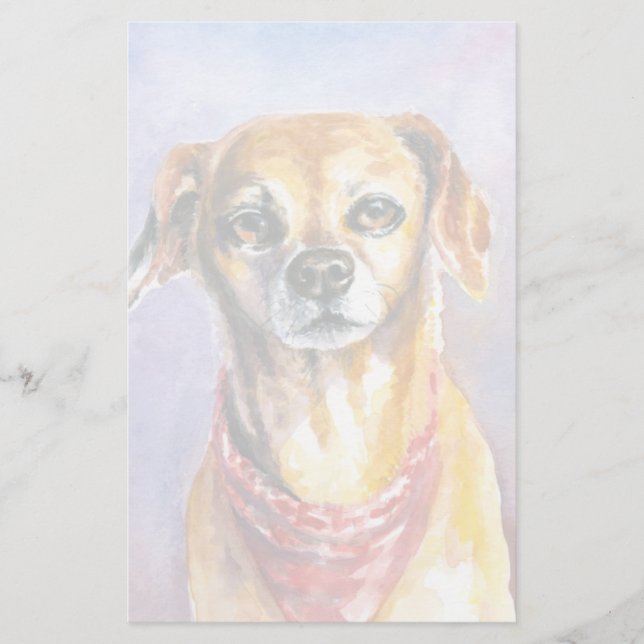 Dog 2 stationery (Front)