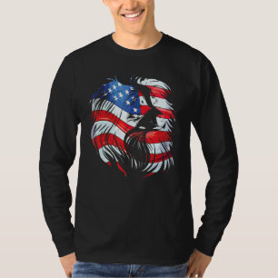 dog 4th Of July American Flag Patriotic dog usa 1 T-Shirt
