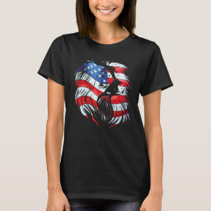 dog 4th Of July American Flag Patriotic dog usa 1 T-Shirt