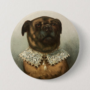 Dog 7.5 Cm Round Badge