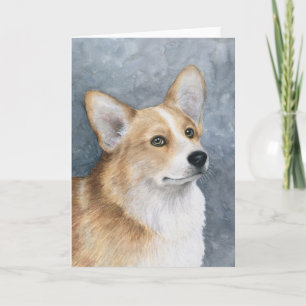 Dog 89 Corgi Greeting Card