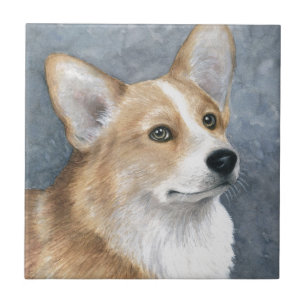 Dog 89 Corgi Tile