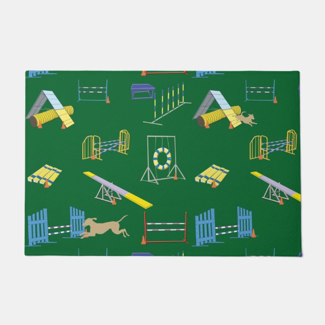 Dog Agility Doormat (Front)