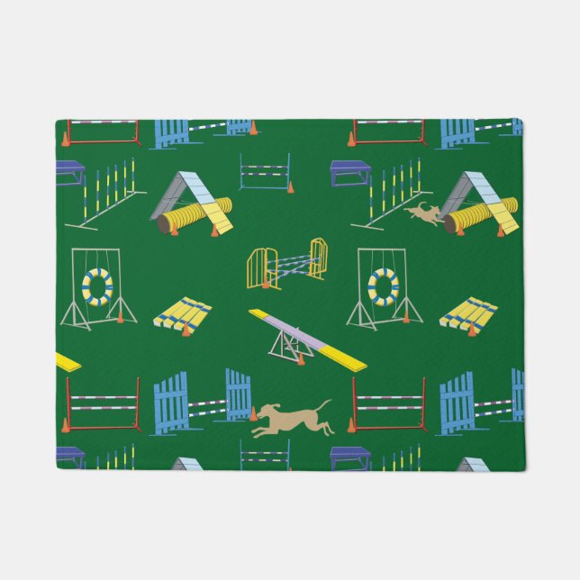Dog Agility Doormat (Front)