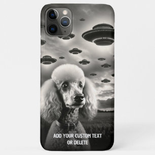 Dog And Astronaut Love UFO Theme Gift Case-Mate iPhone Case