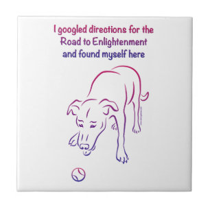 Dog and Ball - Enlightenment Tile