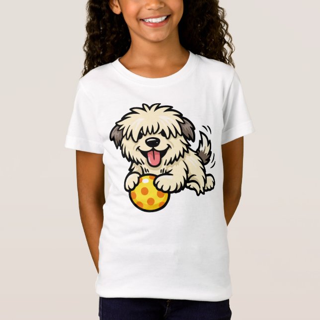Dog and Ball T-Shirt (Front)