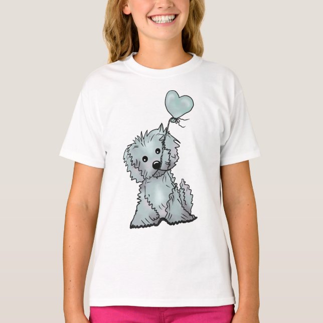 dog and balloon T-shirt (Front)