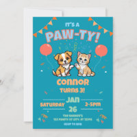 Dog and Cat Birthday Paw-ty