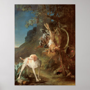 Dog and Game, 1730 Poster