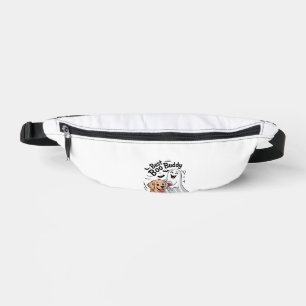 Dog and ghost drinking wine. Classic T-Shirt Bum Bags
