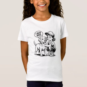 DOG AND GIRL T-Shirt