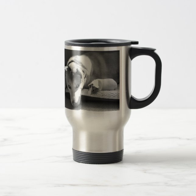 Dog and Guinea Pig Mug (Right)