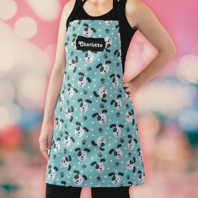 Dog and Paws Apron (Creator Uploaded)