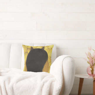 Dog and pears pillow