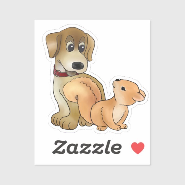 Dog and squirrel (Sheet)